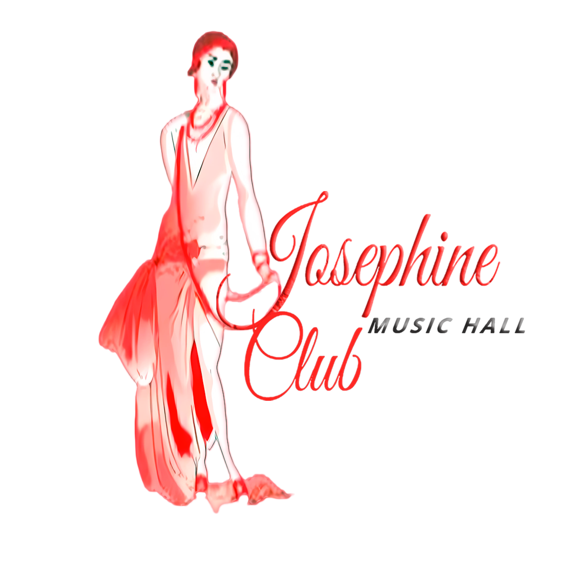 Logo storico del Josephine Night Club music hall di Castelfidardo