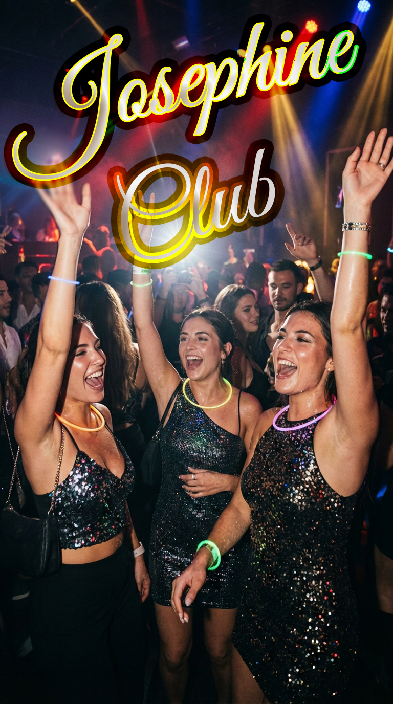 Candidatura Online lavoro night club: Ragazze immagine e hostess al Josephine Club durante una serata mentre ballano in pista